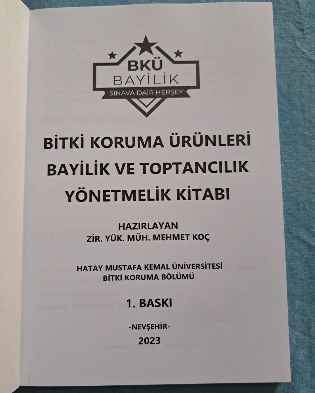 BİTKİ%20KORUMA%20ÜRÜNLERİ%20BAYİLİK%20VE%20TOPTANCILIK%20SINAVI%20YÖNETMELİK%20KİTABI